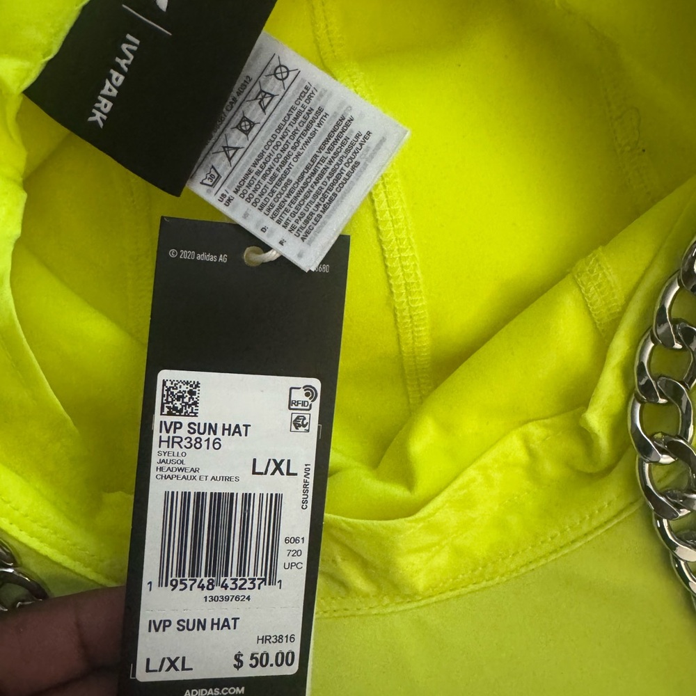 IVY PARK Vibrant Yellow Sun Hat